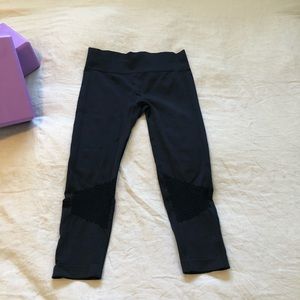 Fabletics cropped seamless leggings.